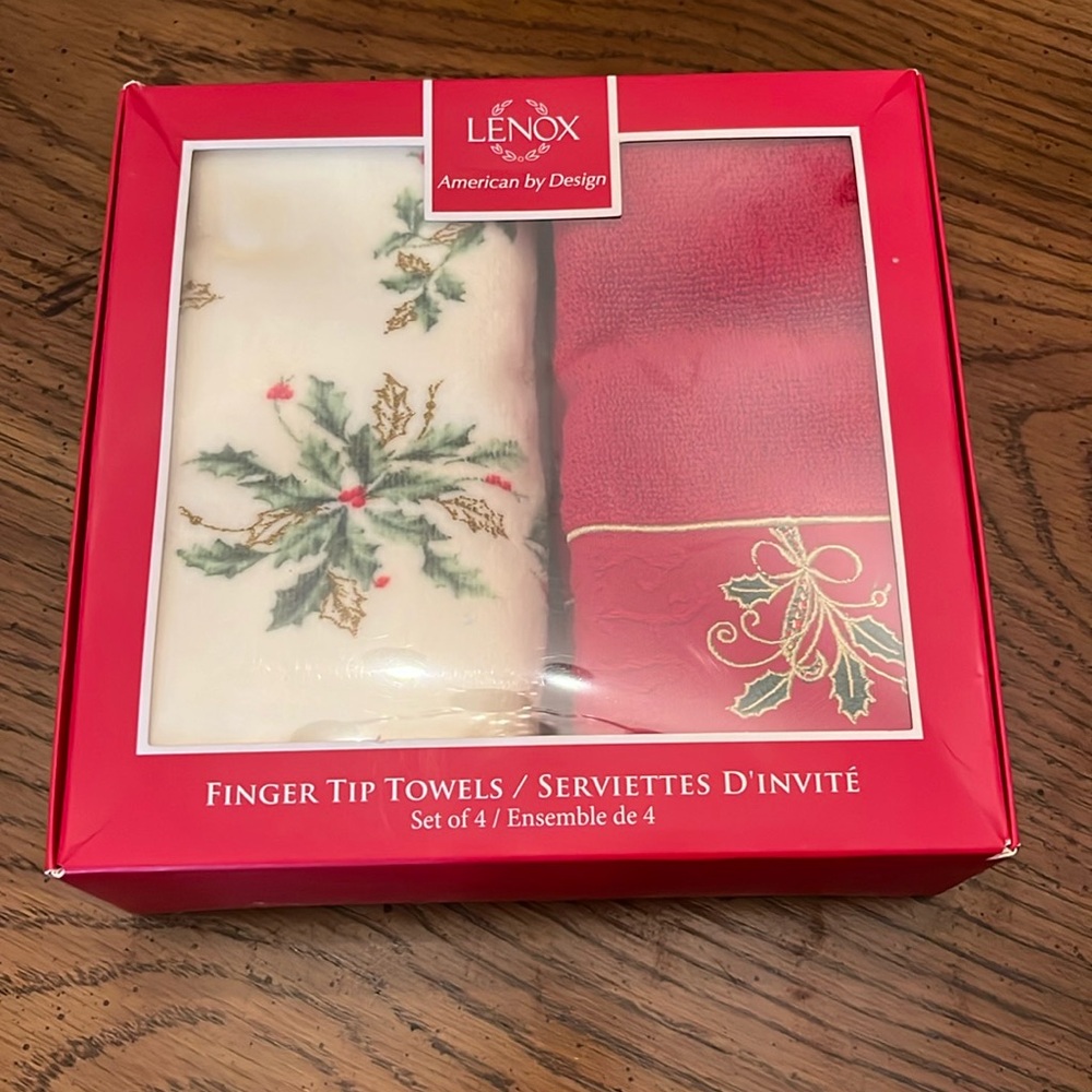 Lenox‎ fingertip towels, NEW